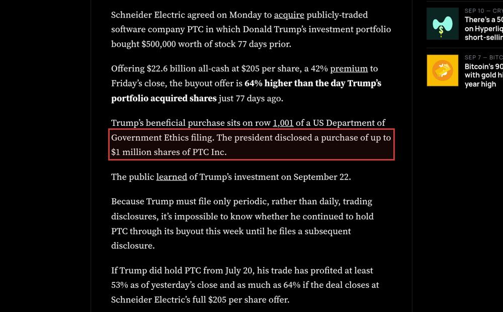 Screenshot of the source on protos.com, with the key passage boxed in red