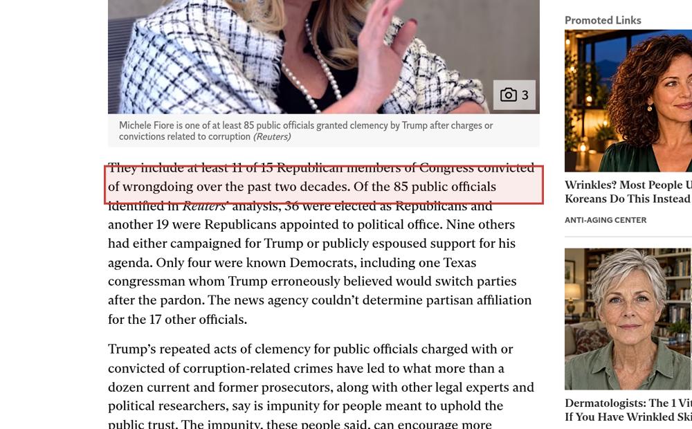 Screenshot of the source on independent.co.uk, with the key passage boxed in red