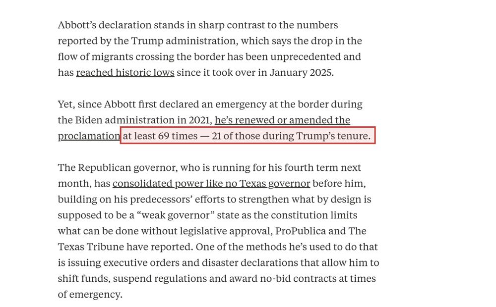 Screenshot of the source on propublica.org, with the key passage boxed in red